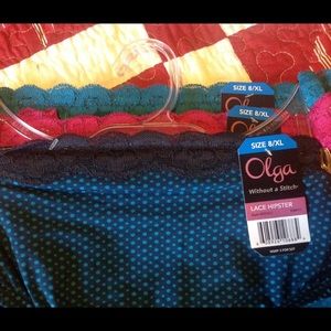 💐Olga Without A Stitch hipster 3 pack panties 💐